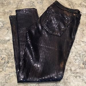 Adriano Goldschmied sequin legging Jean